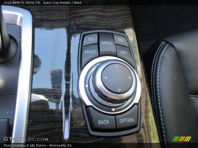 Space Gray Metallic / Black 2012 BMW X3 xDrive 28i