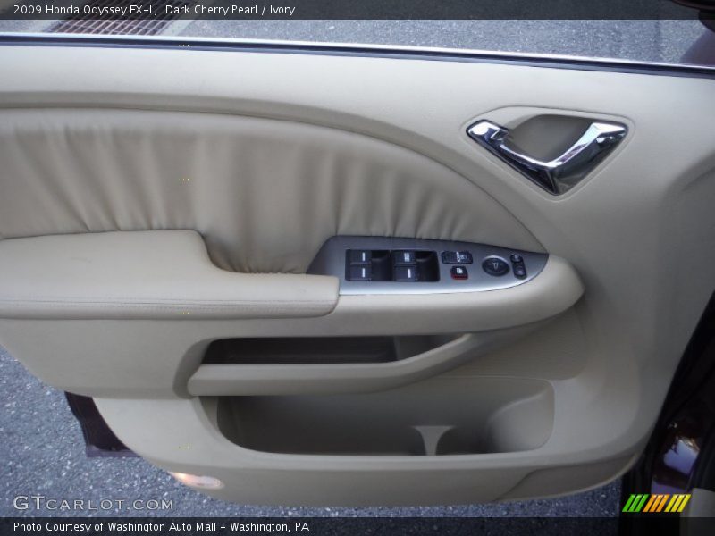 Dark Cherry Pearl / Ivory 2009 Honda Odyssey EX-L