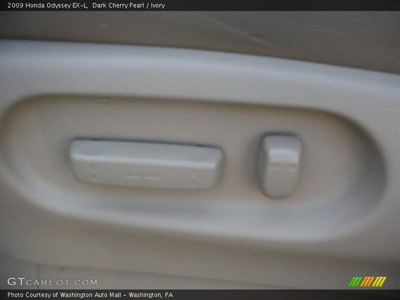 Dark Cherry Pearl / Ivory 2009 Honda Odyssey EX-L