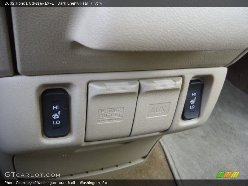 Dark Cherry Pearl / Ivory 2009 Honda Odyssey EX-L