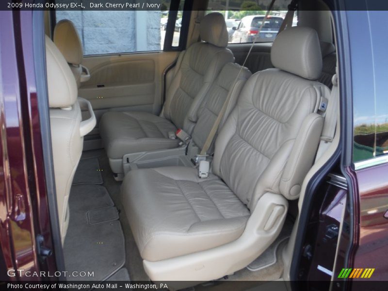 Dark Cherry Pearl / Ivory 2009 Honda Odyssey EX-L
