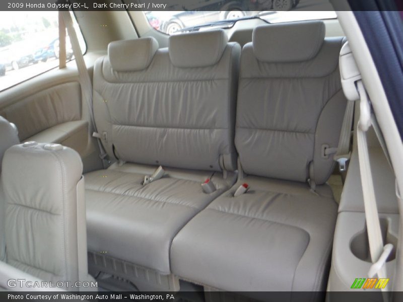 Dark Cherry Pearl / Ivory 2009 Honda Odyssey EX-L