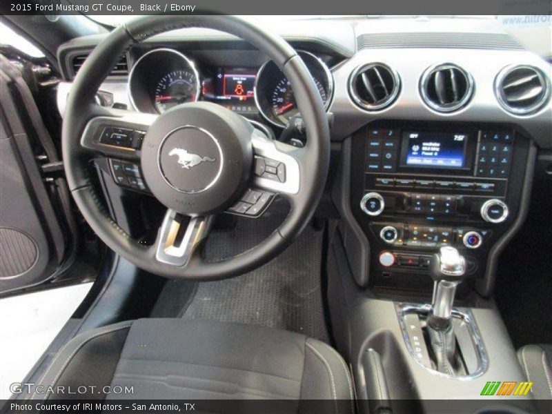 Black / Ebony 2015 Ford Mustang GT Coupe