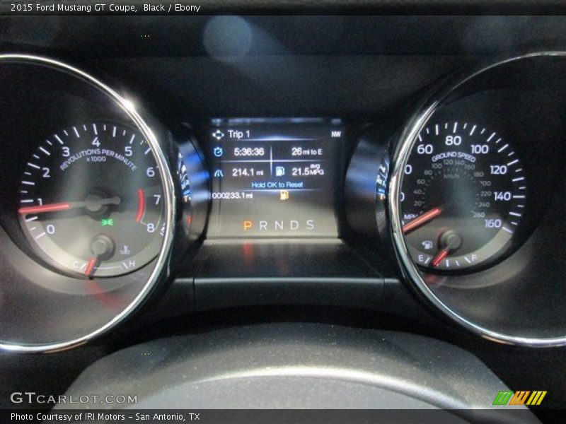 Black / Ebony 2015 Ford Mustang GT Coupe