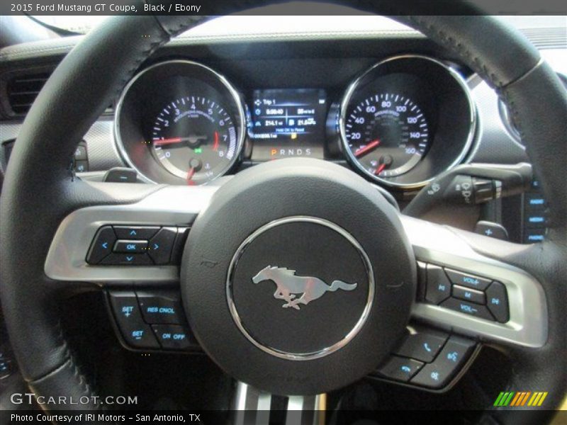 Black / Ebony 2015 Ford Mustang GT Coupe
