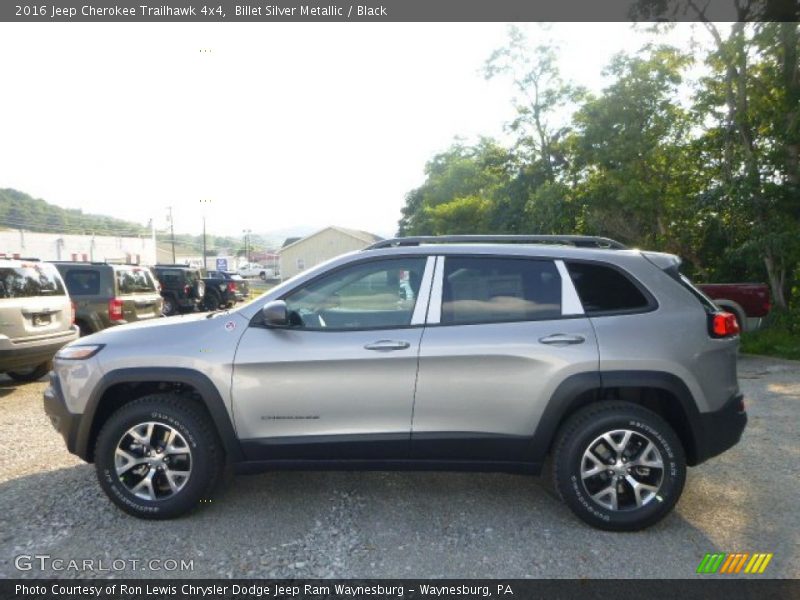  2016 Cherokee Trailhawk 4x4 Billet Silver Metallic