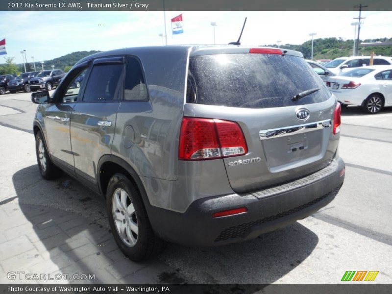 Titanium Silver / Gray 2012 Kia Sorento LX AWD