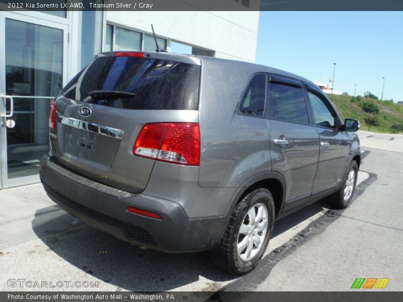 Titanium Silver / Gray 2012 Kia Sorento LX AWD