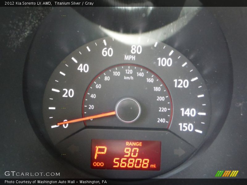 Titanium Silver / Gray 2012 Kia Sorento LX AWD