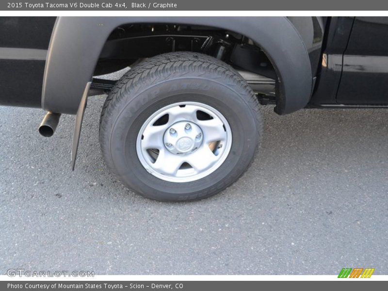 Black / Graphite 2015 Toyota Tacoma V6 Double Cab 4x4