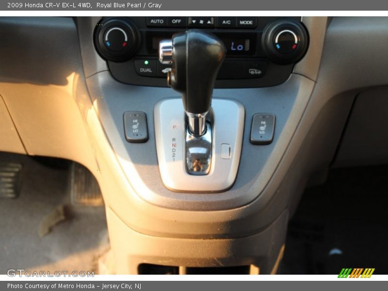 Royal Blue Pearl / Gray 2009 Honda CR-V EX-L 4WD