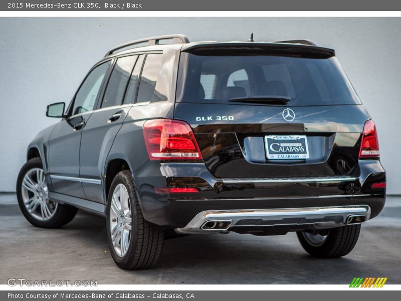 Black / Black 2015 Mercedes-Benz GLK 350