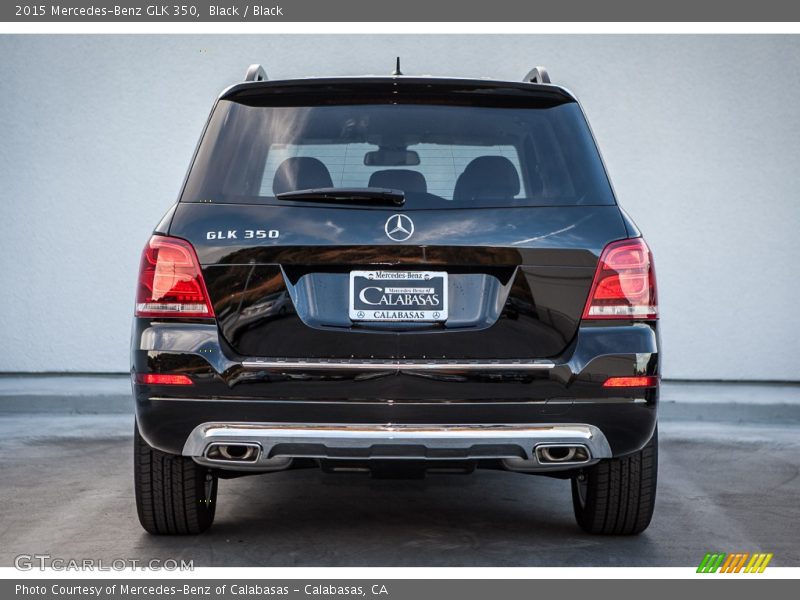 Black / Black 2015 Mercedes-Benz GLK 350