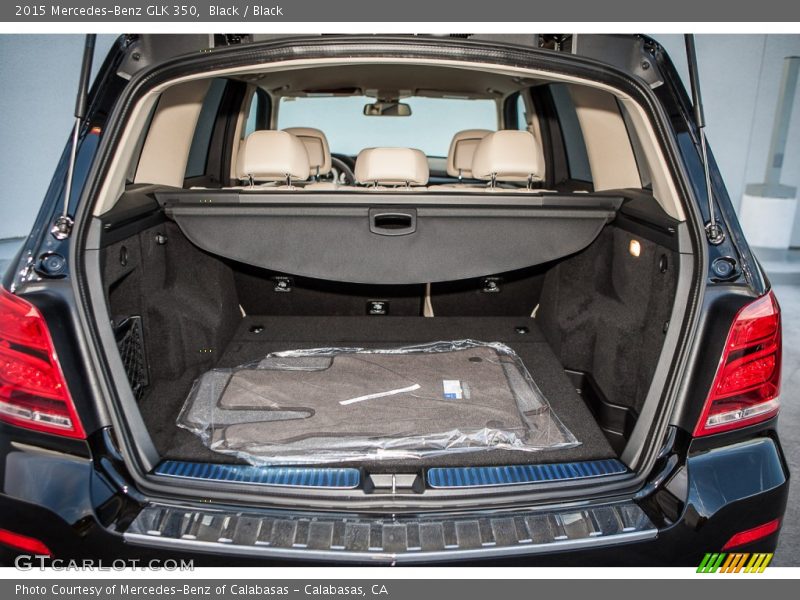 Black / Black 2015 Mercedes-Benz GLK 350