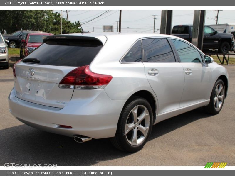 Classic Silver Metallic / Black 2013 Toyota Venza LE AWD