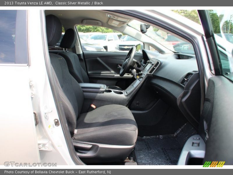 Classic Silver Metallic / Black 2013 Toyota Venza LE AWD