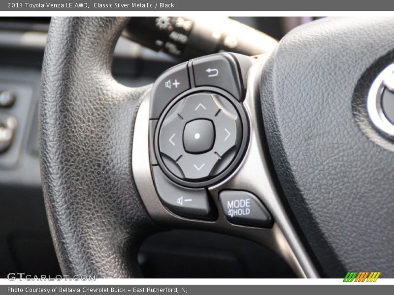 Classic Silver Metallic / Black 2013 Toyota Venza LE AWD