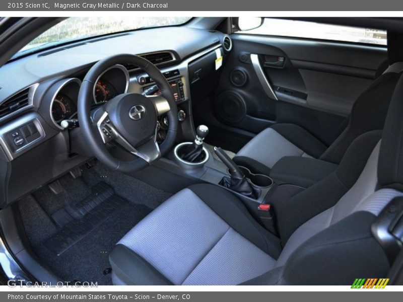 Magnetic Gray Metallic / Dark Charcoal 2015 Scion tC