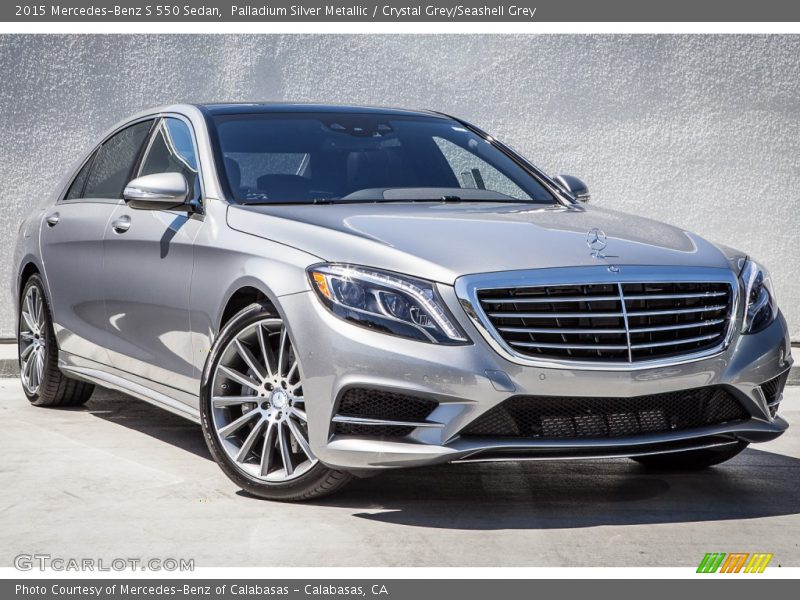 Front 3/4 View of 2015 S 550 Sedan