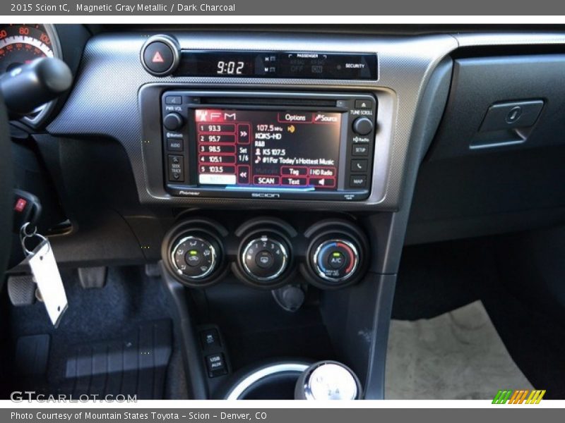 Magnetic Gray Metallic / Dark Charcoal 2015 Scion tC