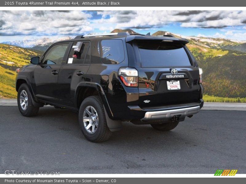 Attitude Black / Black 2015 Toyota 4Runner Trail Premium 4x4