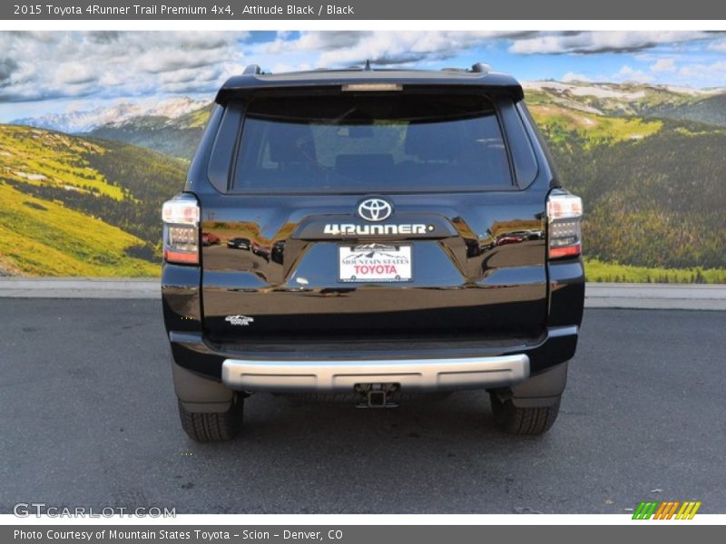 Attitude Black / Black 2015 Toyota 4Runner Trail Premium 4x4