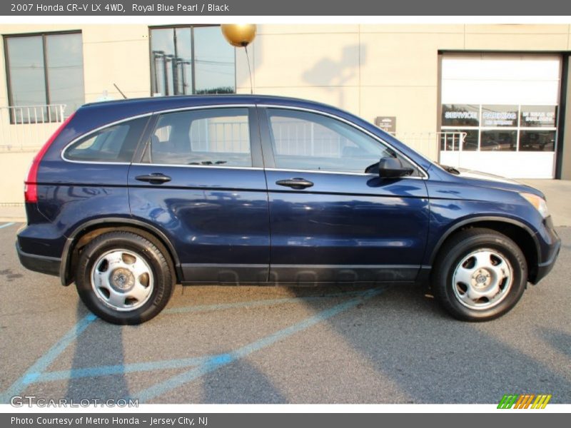 Royal Blue Pearl / Black 2007 Honda CR-V LX 4WD