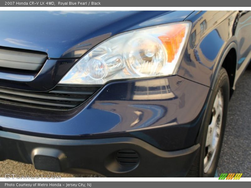 Royal Blue Pearl / Black 2007 Honda CR-V LX 4WD