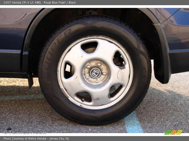 Royal Blue Pearl / Black 2007 Honda CR-V LX 4WD