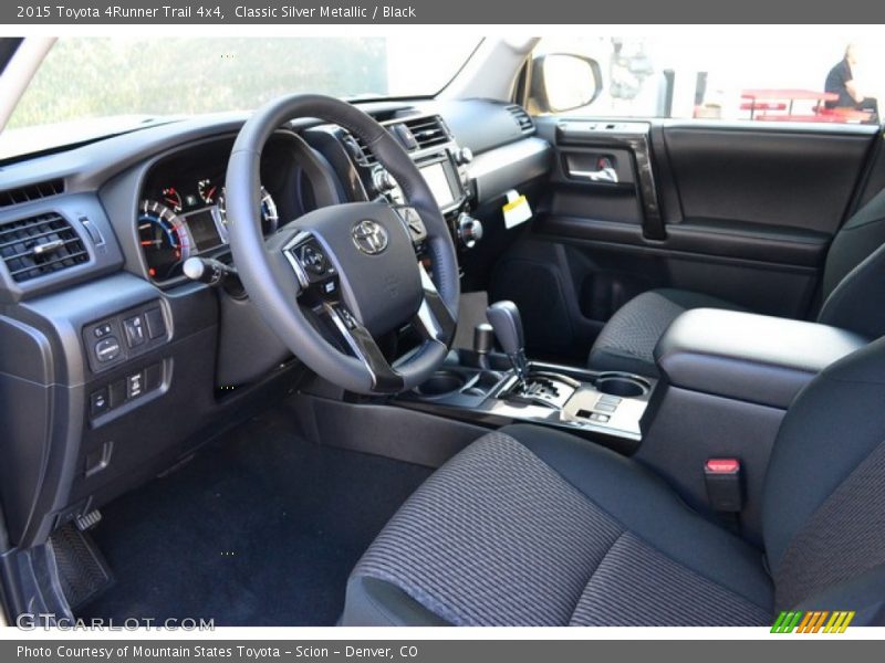 Classic Silver Metallic / Black 2015 Toyota 4Runner Trail 4x4