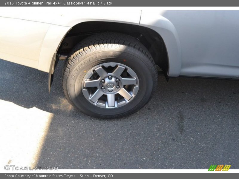 Classic Silver Metallic / Black 2015 Toyota 4Runner Trail 4x4