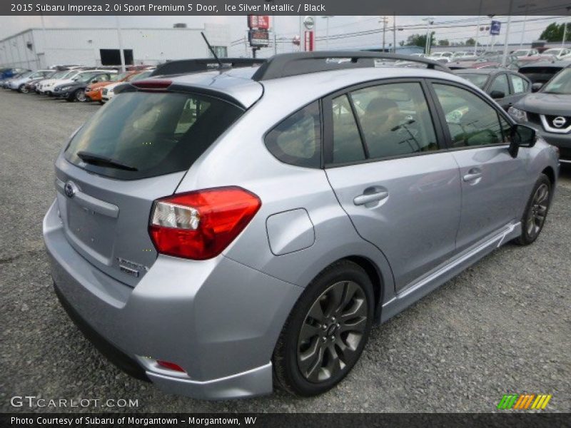 Ice Silver Metallic / Black 2015 Subaru Impreza 2.0i Sport Premium 5 Door