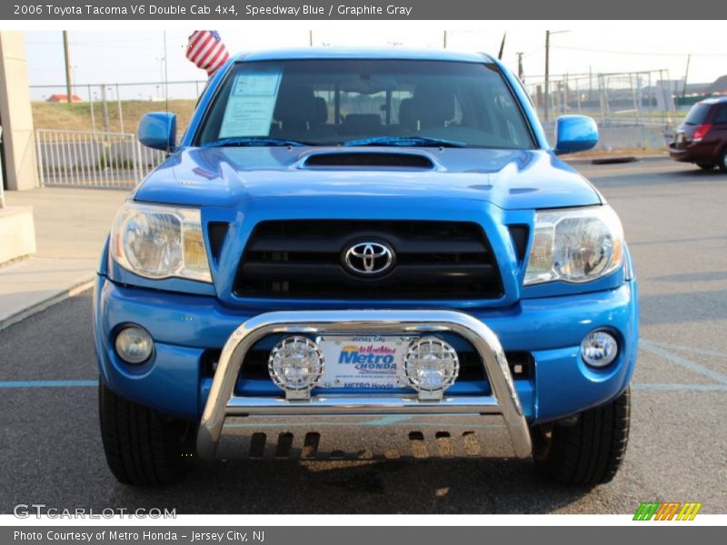 Speedway Blue / Graphite Gray 2006 Toyota Tacoma V6 Double Cab 4x4