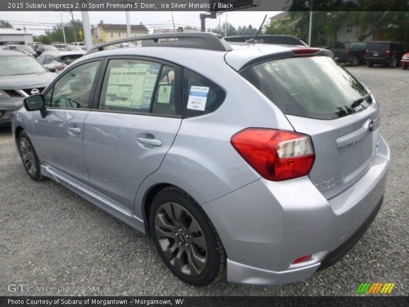 Ice Silver Metallic / Black 2015 Subaru Impreza 2.0i Sport Premium 5 Door