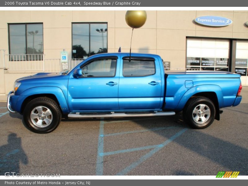 Speedway Blue / Graphite Gray 2006 Toyota Tacoma V6 Double Cab 4x4