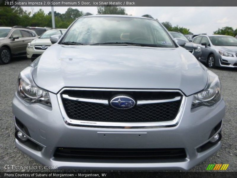 Ice Silver Metallic / Black 2015 Subaru Impreza 2.0i Sport Premium 5 Door