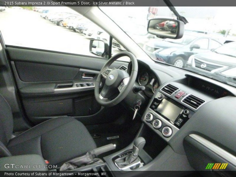 Ice Silver Metallic / Black 2015 Subaru Impreza 2.0i Sport Premium 5 Door