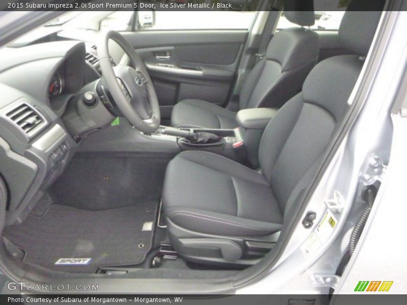 Ice Silver Metallic / Black 2015 Subaru Impreza 2.0i Sport Premium 5 Door