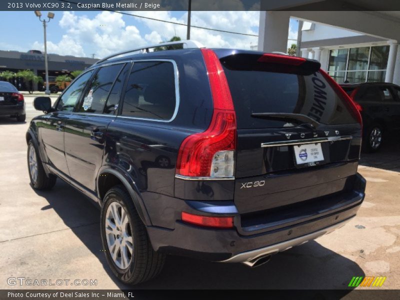 Caspian Blue Metallic / Beige 2013 Volvo XC90 3.2