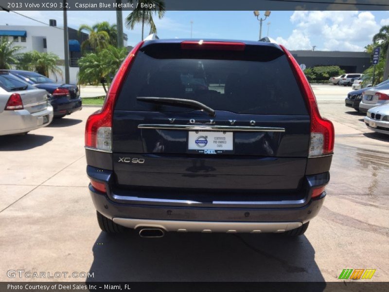 Caspian Blue Metallic / Beige 2013 Volvo XC90 3.2