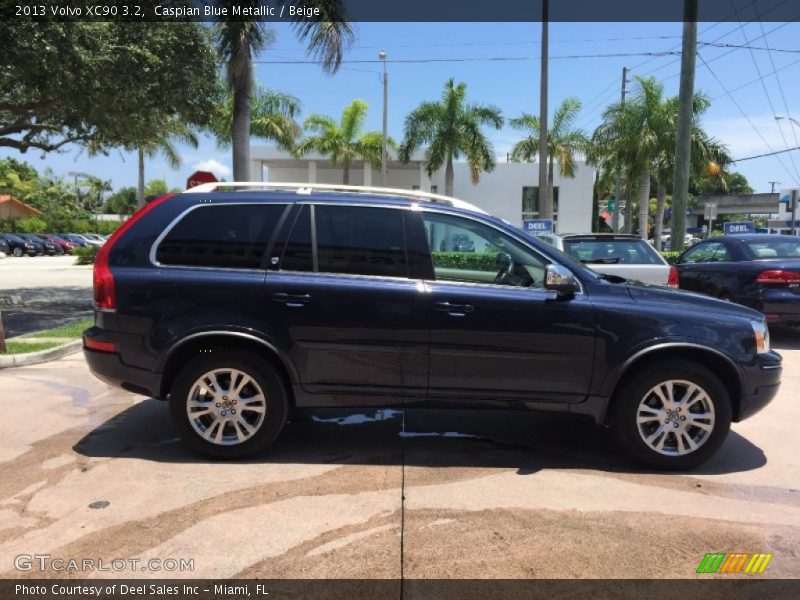 Caspian Blue Metallic / Beige 2013 Volvo XC90 3.2