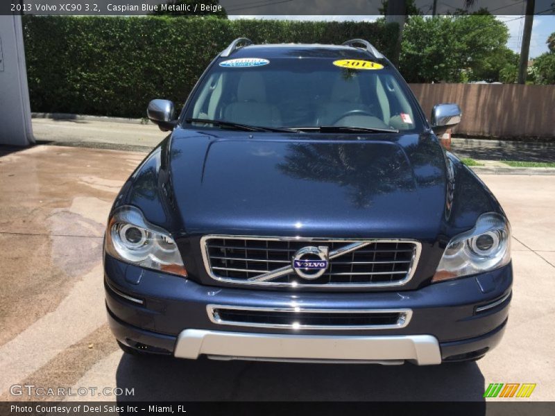 Caspian Blue Metallic / Beige 2013 Volvo XC90 3.2