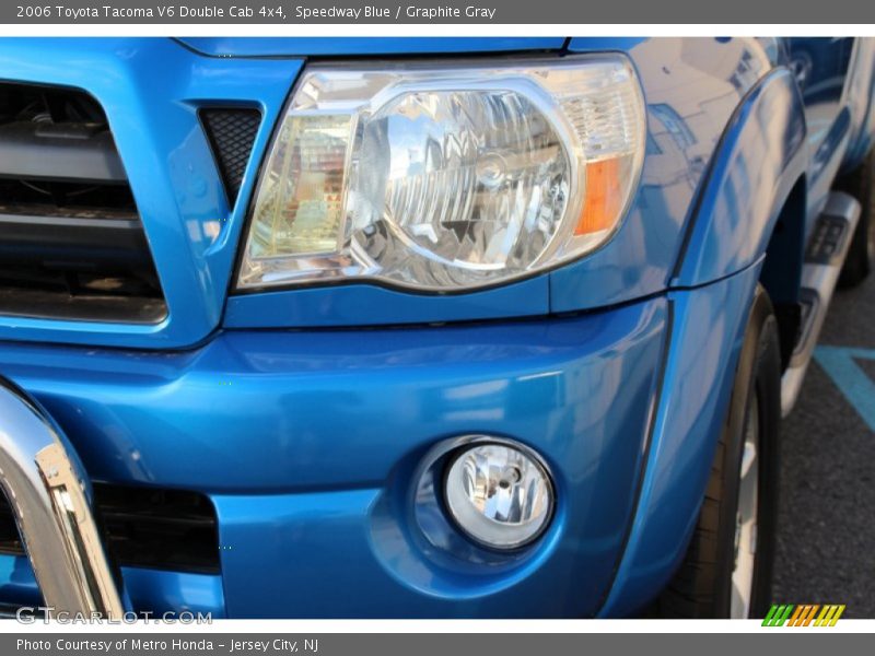 Speedway Blue / Graphite Gray 2006 Toyota Tacoma V6 Double Cab 4x4