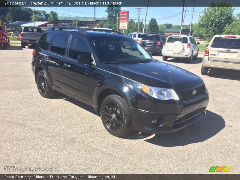 Front 3/4 View of 2012 Forester 2.5 X Premium