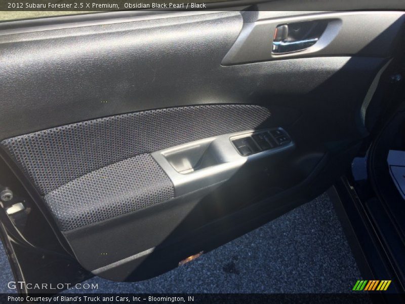 Obsidian Black Pearl / Black 2012 Subaru Forester 2.5 X Premium