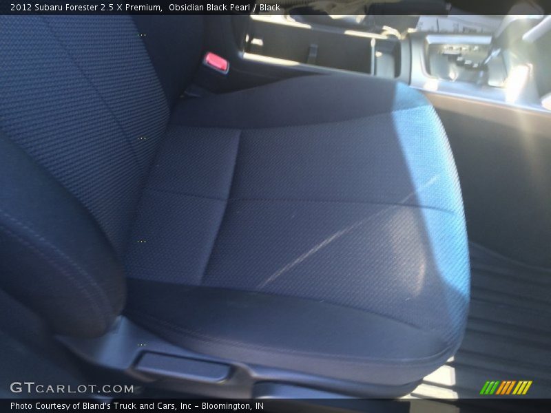 Obsidian Black Pearl / Black 2012 Subaru Forester 2.5 X Premium
