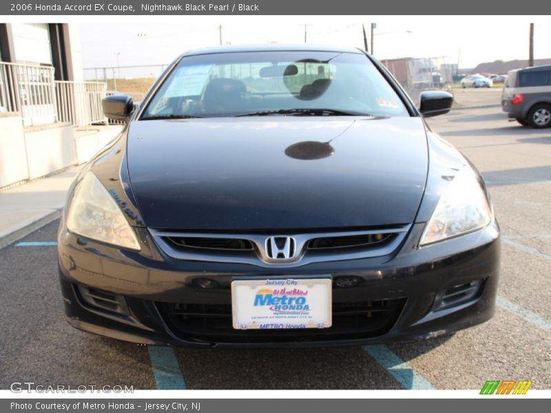 Nighthawk Black Pearl / Black 2006 Honda Accord EX Coupe
