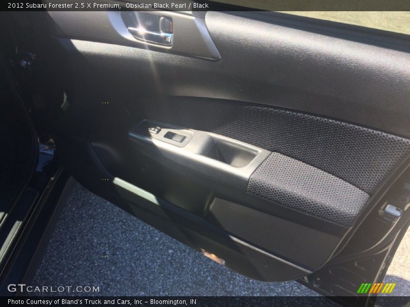 Obsidian Black Pearl / Black 2012 Subaru Forester 2.5 X Premium