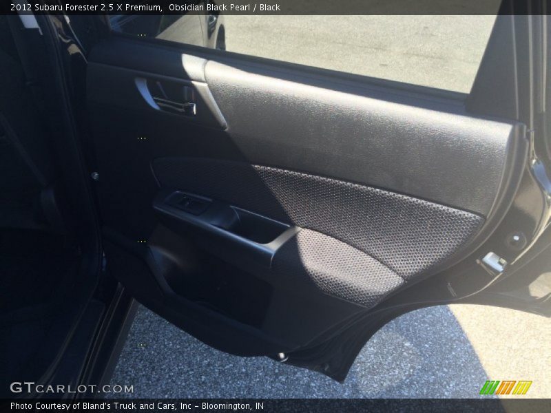 Obsidian Black Pearl / Black 2012 Subaru Forester 2.5 X Premium