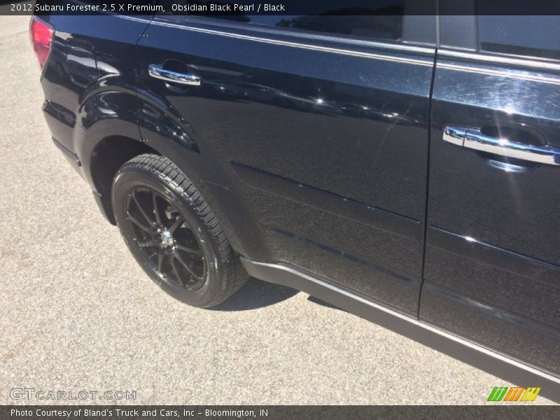 Obsidian Black Pearl / Black 2012 Subaru Forester 2.5 X Premium